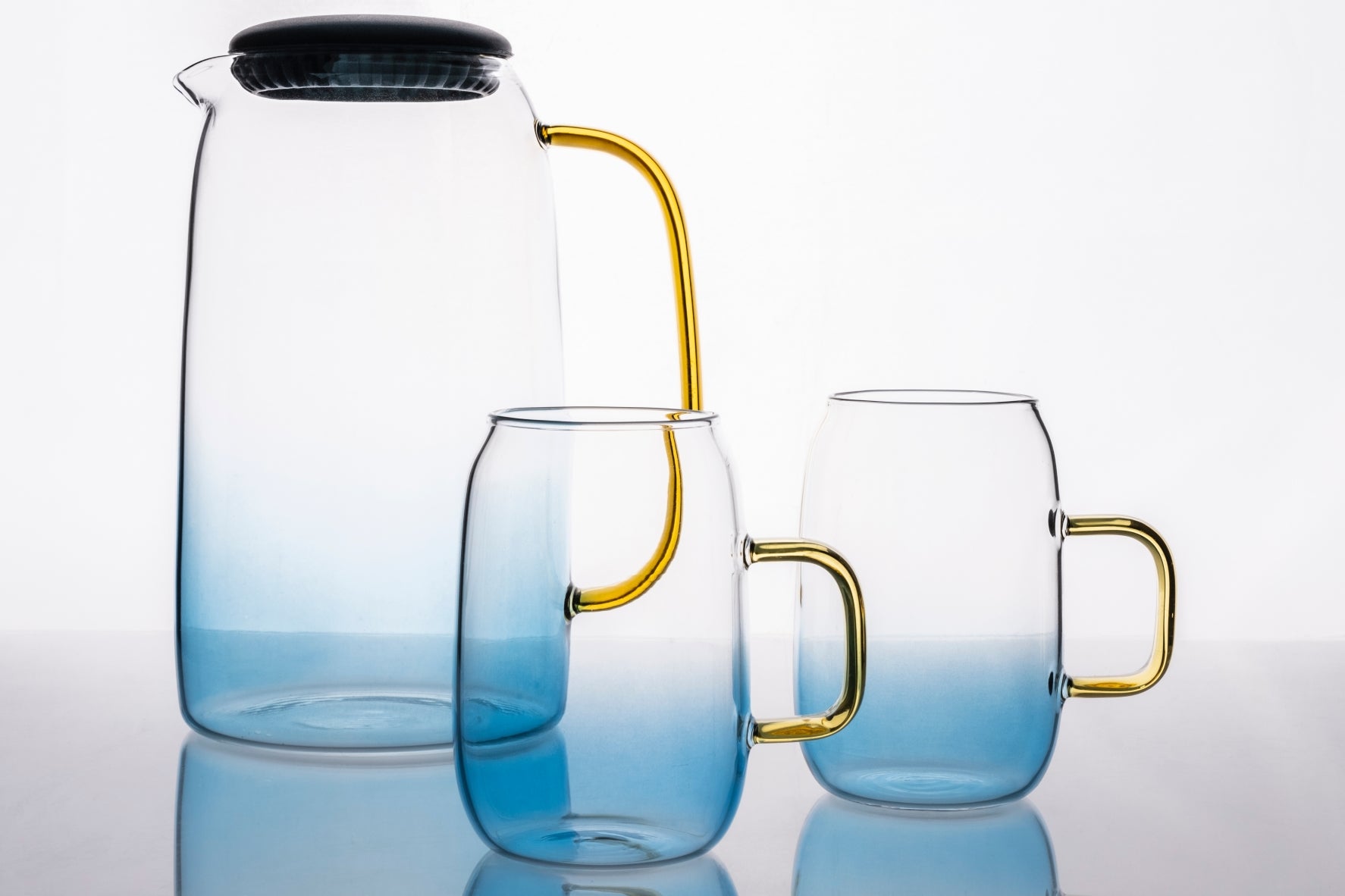 cloudland glass water jug set / water carafe set